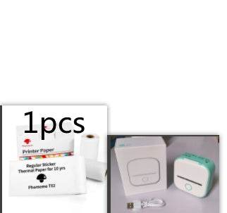 Portable Mini Thermal Label Printer Home Photo Printer Student Wrong Question Printer Bluetooth-compatible Mini Label Printer Price Tag - TrendySharks