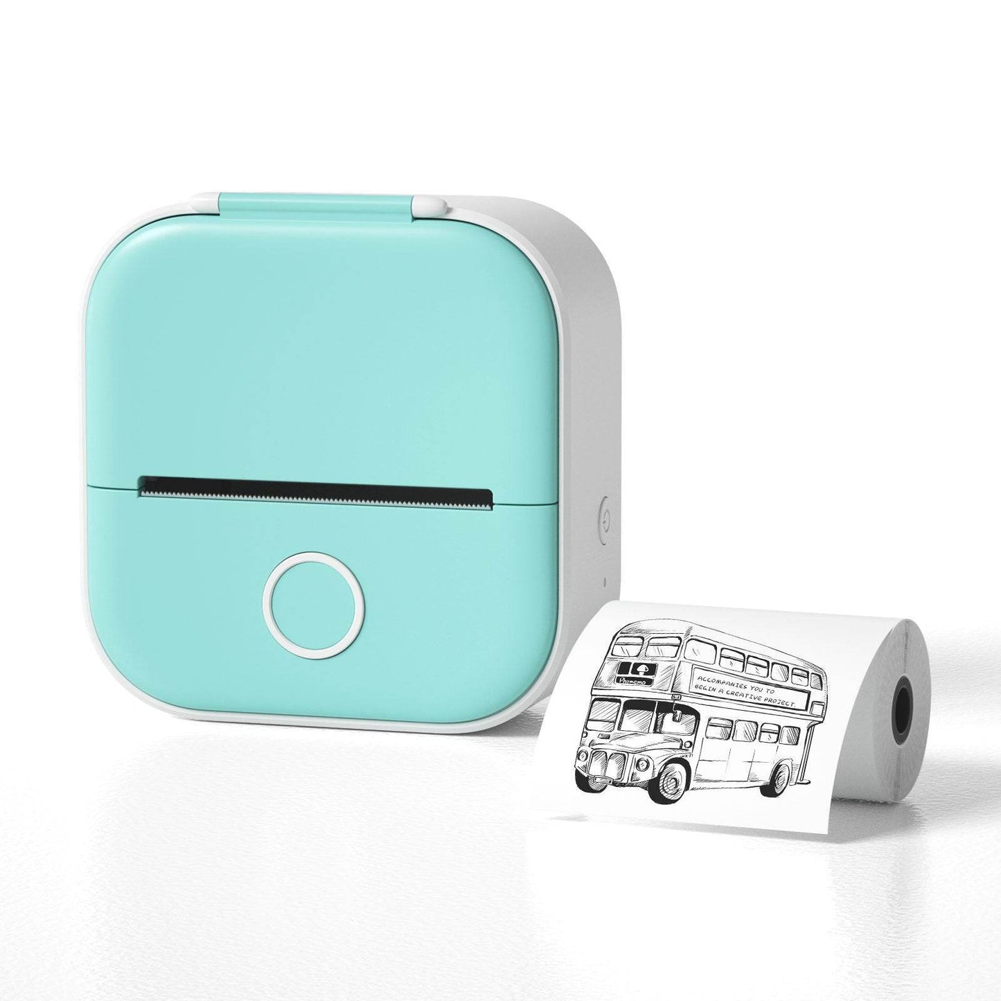 Portable Mini Thermal Label Printer Home Photo Printer Student Wrong Question Printer Bluetooth-compatible Mini Label Printer Price Tag - TrendySharks