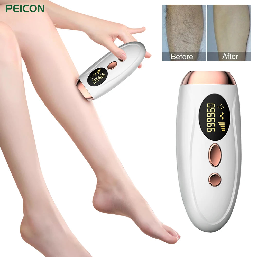 999999 Flashes IPL Laser Hair Removal Device for Women and Men - Painless Permanent Epilator for Body, Bikini, Legs, Arms, and Underarms