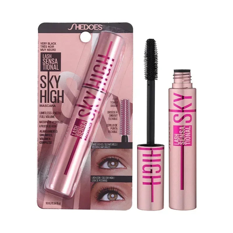 Mascara Eyelashes Lengthening Waterproof Long Lasting Silky Lash Black Eyelashes Extension Make up Beauty Eye Korean Cosmetic
