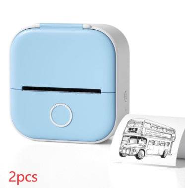 Portable Mini Thermal Label Printer Home Photo Printer Student Wrong Question Printer Bluetooth-compatible Mini Label Printer Price Tag - TrendySharks