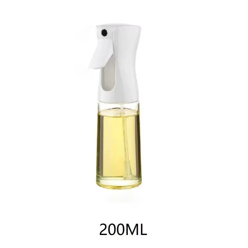 1Pc 200Ml/300Ml Oil Spray Bottle Kitchen Cooking Olive Oil Dispenser Camping BBQ Baking Vinegar Soy Sauce Sprayer Containers
