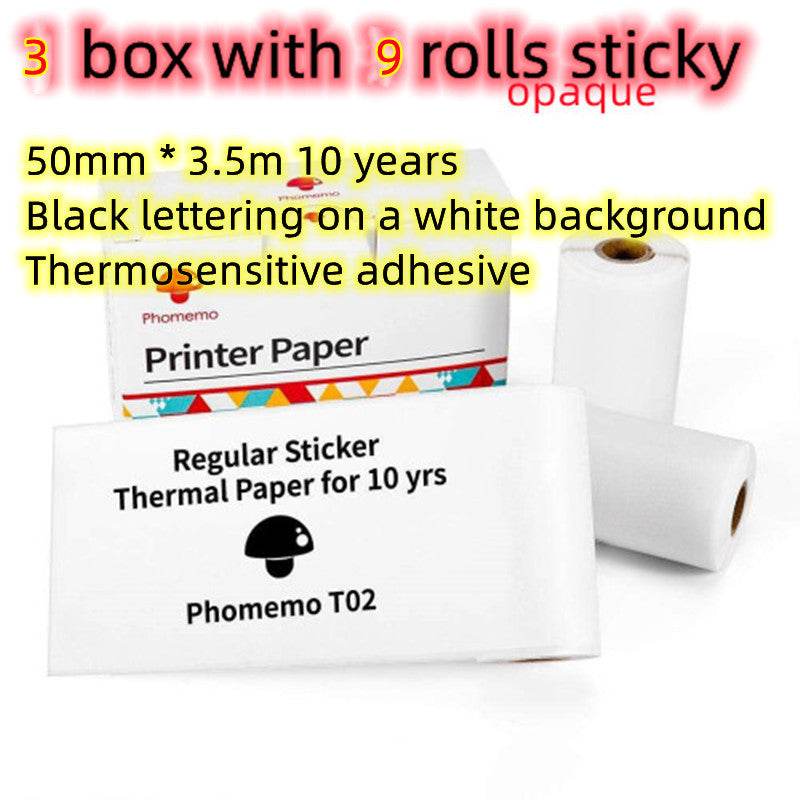 Portable Mini Thermal Label Printer Home Photo Printer Student Wrong Question Printer Bluetooth-compatible Mini Label Printer Price Tag - TrendySharks
