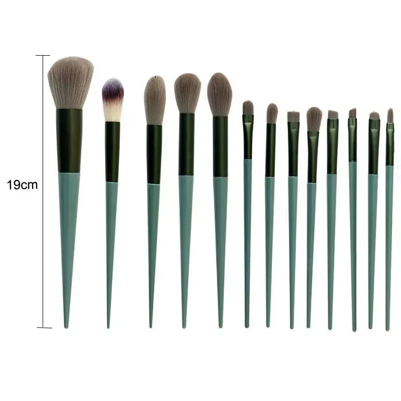 New 13 PCS Makeup Brushes Set Eye Shadow Foundation Women Cosmetic Brush Eyeshadow Beauty Foundation Brush Soft Make up Tools