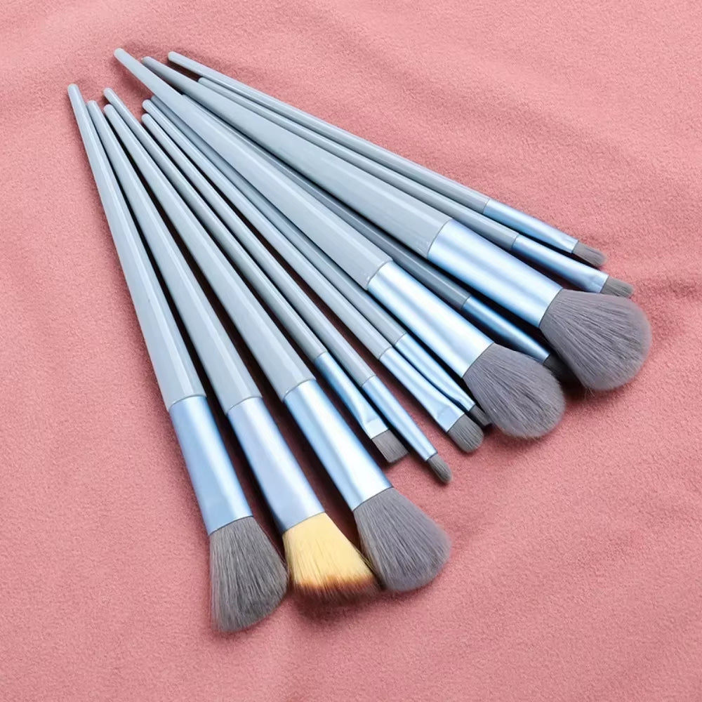 New 13 PCS Makeup Brushes Set Eye Shadow Foundation Women Cosmetic Brush Eyeshadow Beauty Foundation Brush Soft Make up Tools