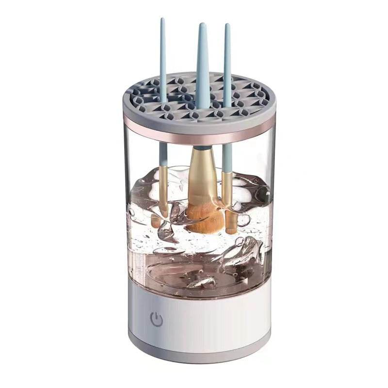 Women Eye Shadow Brush Cleaning Tool Portable Electric Makeup Brush Cleaner Machine With USB Charging Automatic Cosmetic Brush - TrendySharks