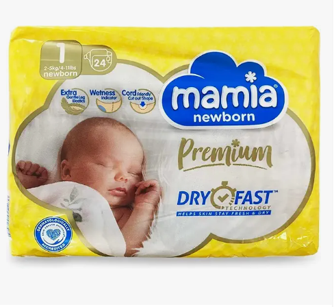 Mamia Ultra Fit and dry Baby Nappies -