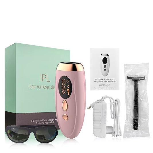 999999 Flashes IPL Laser Hair Removal Device for Women and Men - Painless Permanent Epilator for Body, Bikini, Legs, Arms, and Underarms