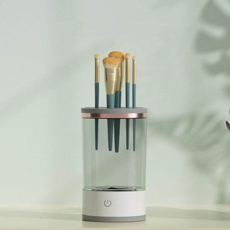 Women Eye Shadow Brush Cleaning Tool Portable Electric Makeup Brush Cleaner Machine With USB Charging Automatic Cosmetic Brush - TrendySharks